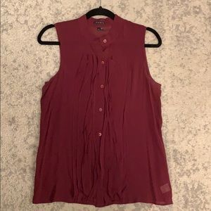 Theory Button Up Blouse
